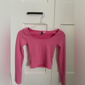 H&M hot pink top